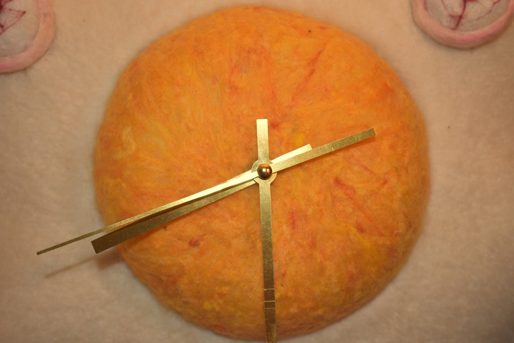 Giant Fried Egg Clock