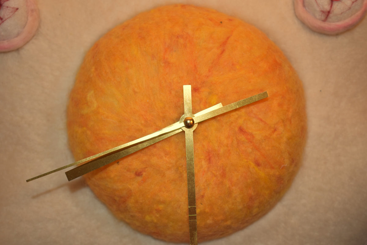Giant Fried Egg Clock
