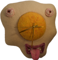 Giant Fried Egg Clock